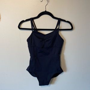 Ivivva Lululemon kids 14 black bodysuit.